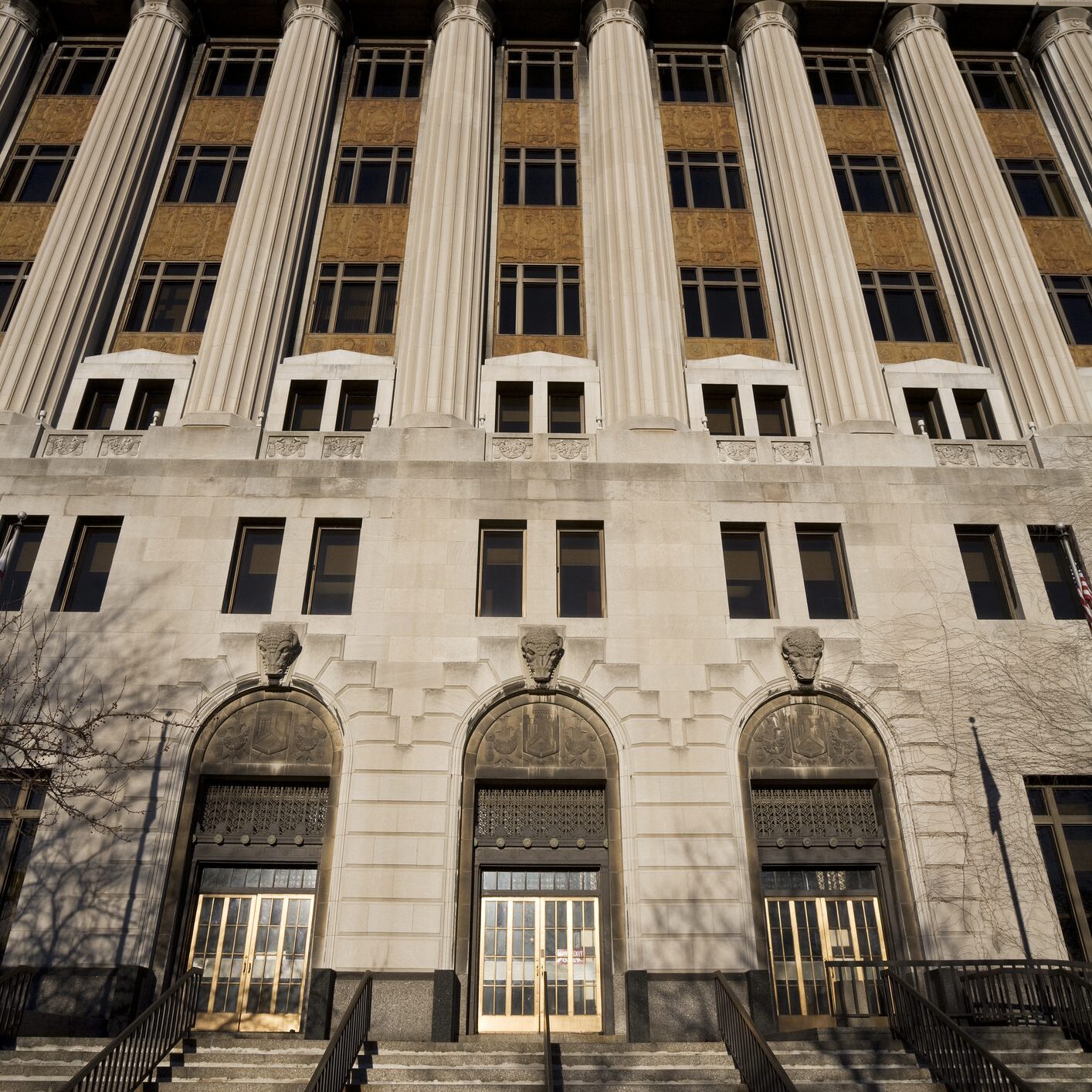 Imposing Cook County Courthouse